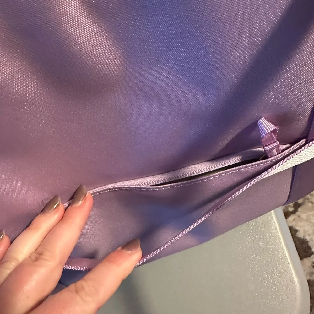 Light Purple Laptop Tote Bag with Gold Accent - Brand: Orbitkey